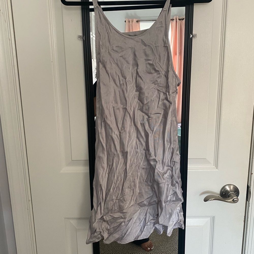 Silk slip dress